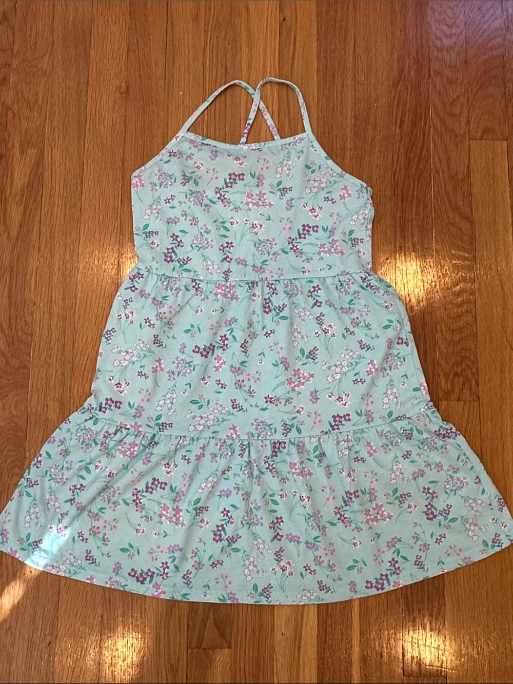 5 Girls Dresses/Romper summer Bundle -new/like new, size 14